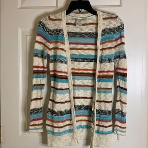 Striped Cardigan Jacket